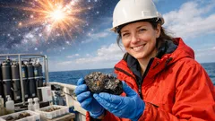 Ein mysteriöser Beryllium-10-Peak im Pazifik: war eine Supernova der Auslöser