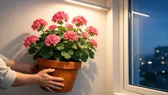 Pelargonien überwintern: so kommen Geranien sicher durch den Winter in der Wohnung