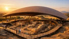 Riesige Schutzkuppel für Casas del Turuñuelo: So wird Archäologie wetterfest und erlebbar