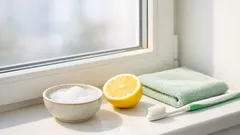 Weiße Kunststofffenster reinigen: DIY-Paste gegen gelbe Ränder in wenigen Minuten